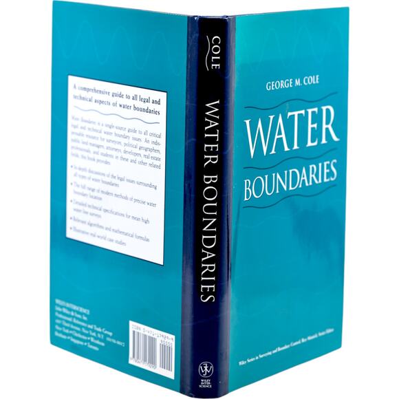 Water Boundaries by George M Cole Hardcover Book - Picture 2 of 9